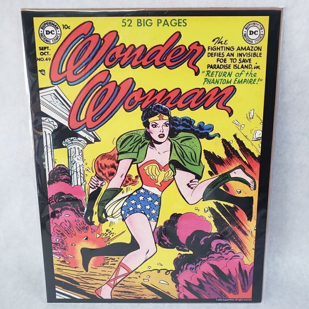 Wonder Woman #49 1951 Vintage DC COMICS Series 11"X14" Poster Print